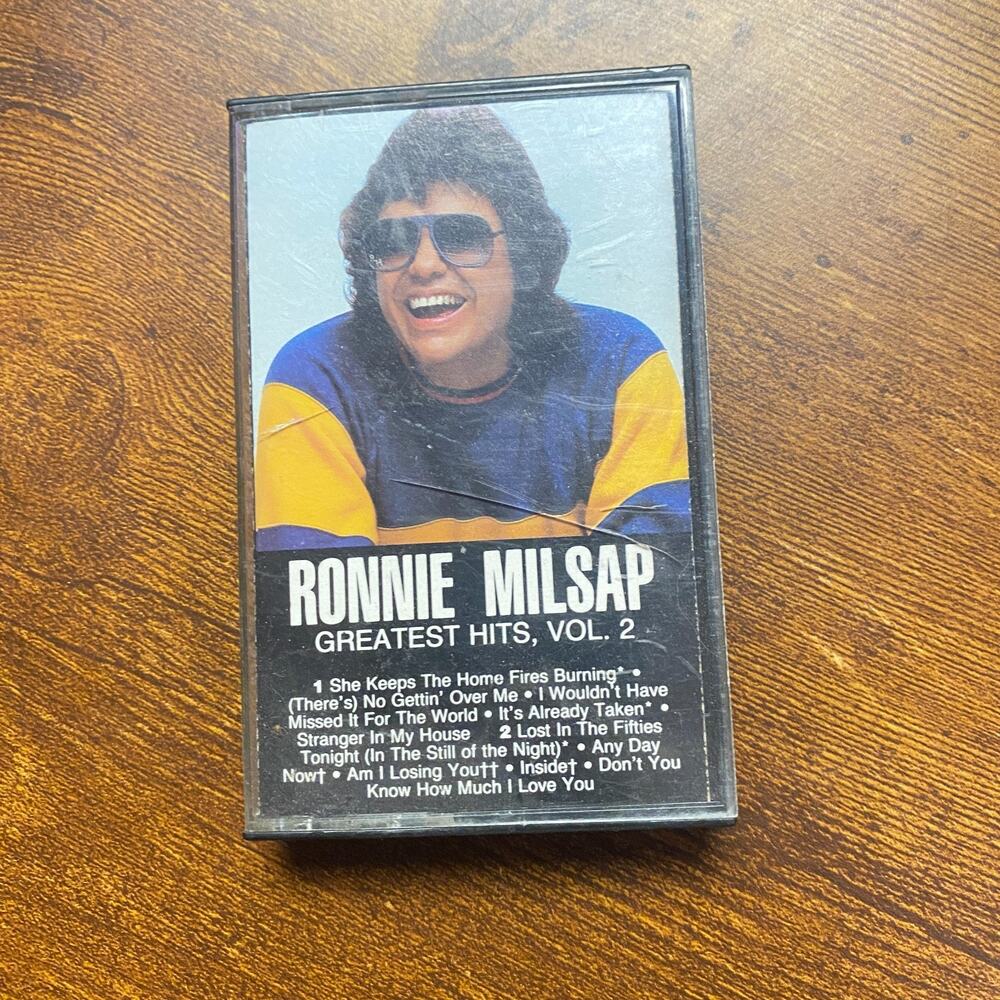 Ronnie Milsap Greatest Hits Vol. 2 Cassette 1985 RCA